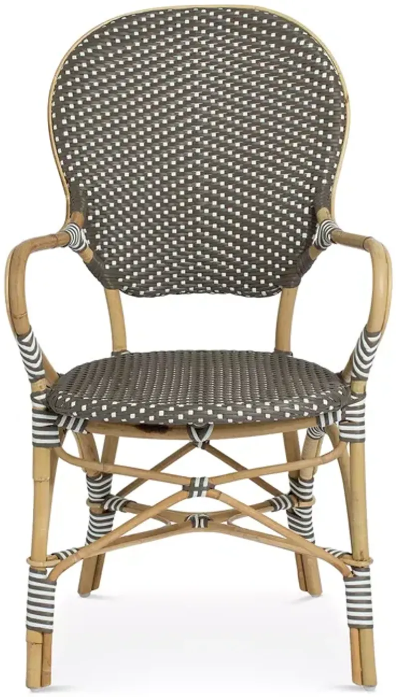 Sika Designs Isabell Rattan Bistro Armchair