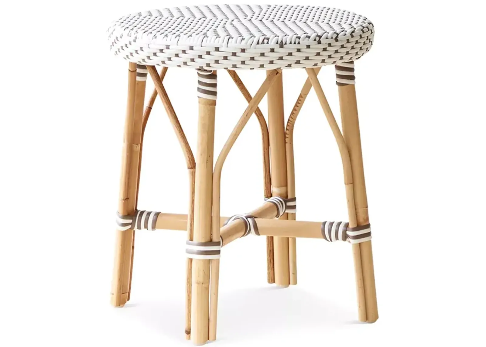 Sika Designs Simone Rattan Bistro Dining Stool