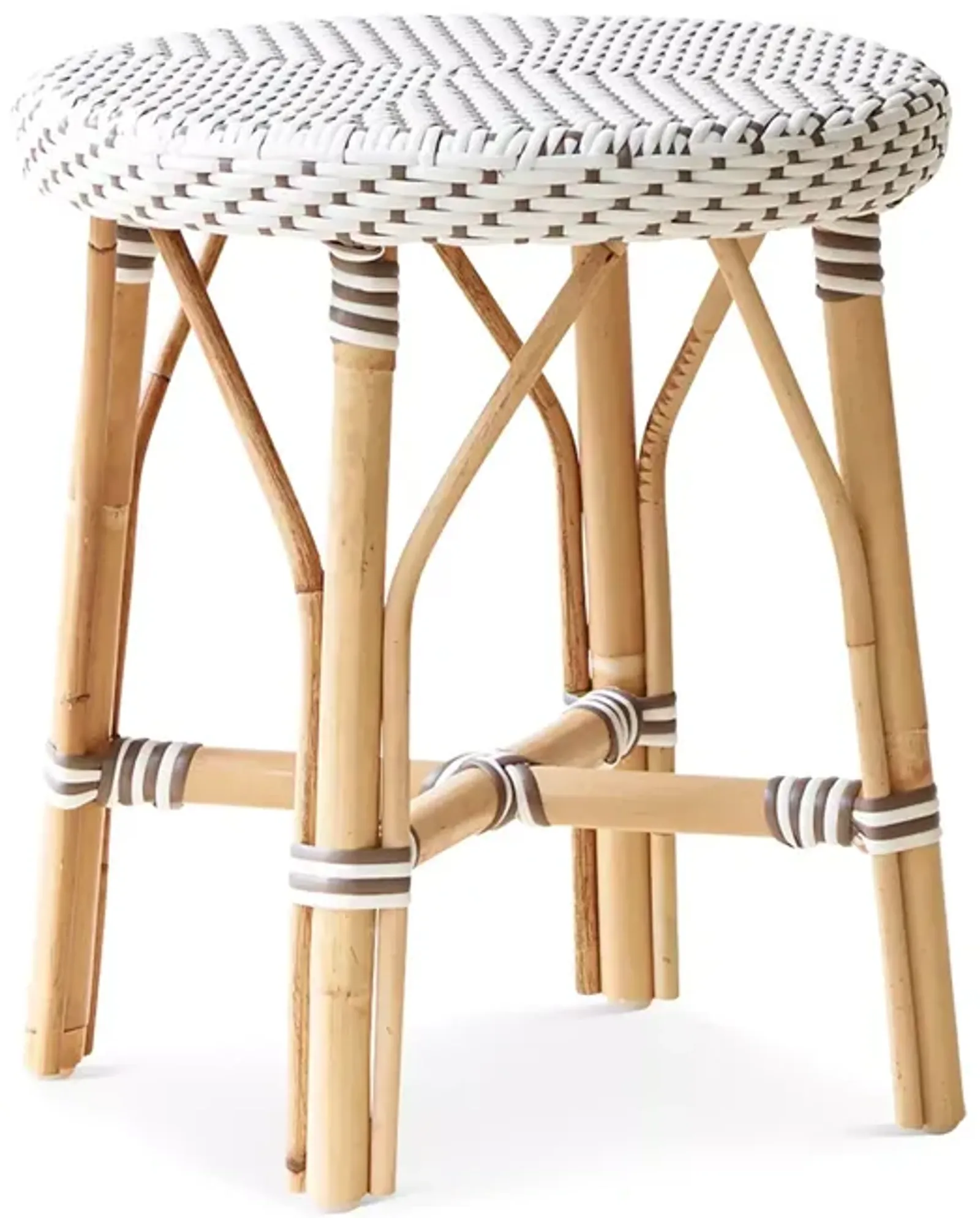 Sika Designs Simone Rattan Bistro Dining Stool