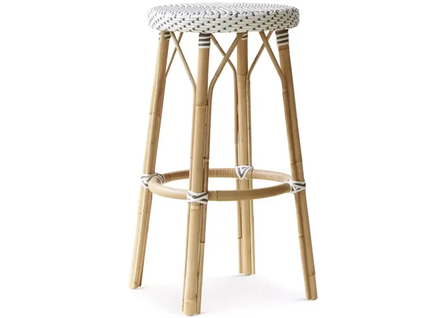 Sika Designs Simone Rattan Bistro Bar Stool