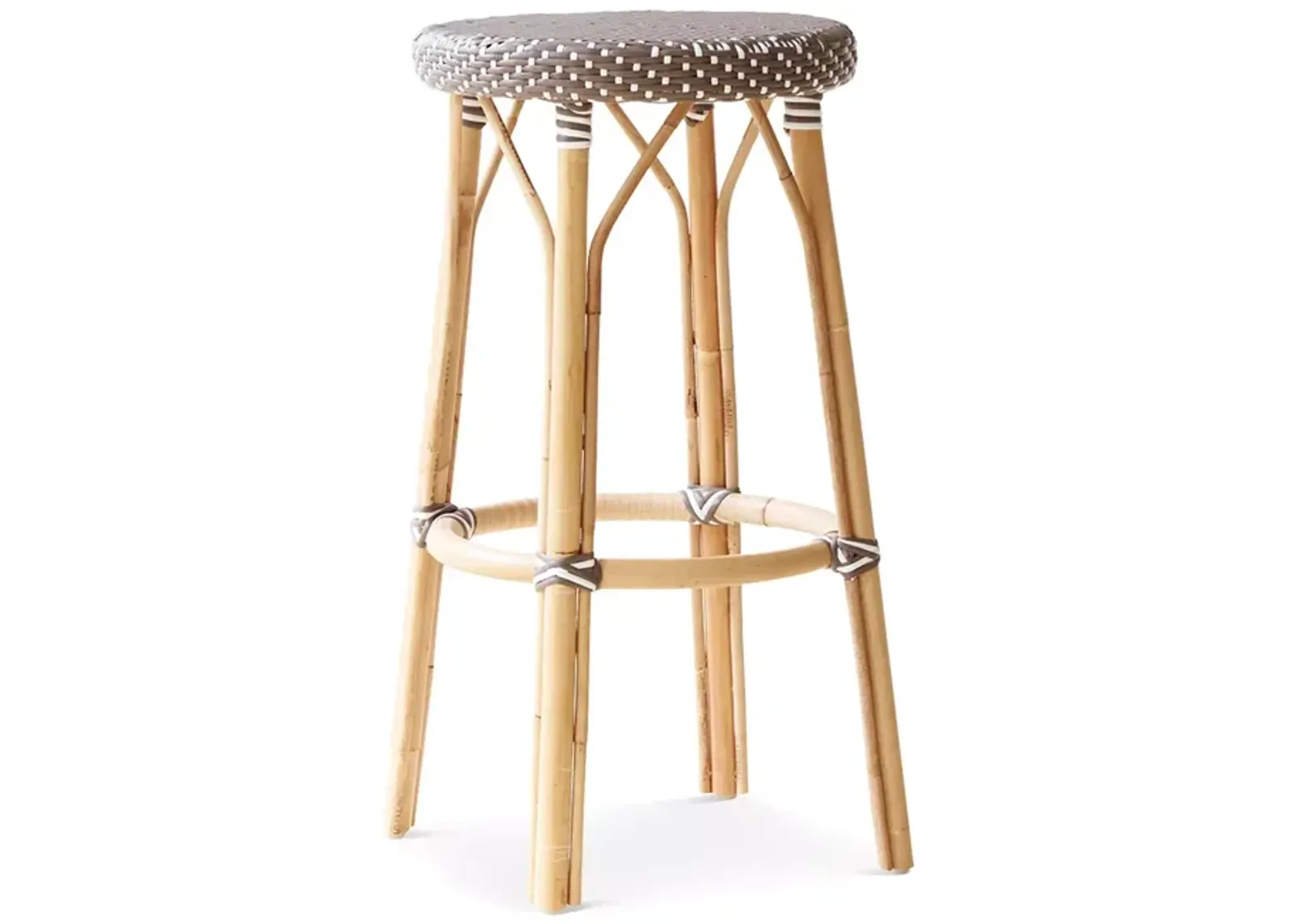 Sika Designs Simone Rattan Bistro Bar Stool