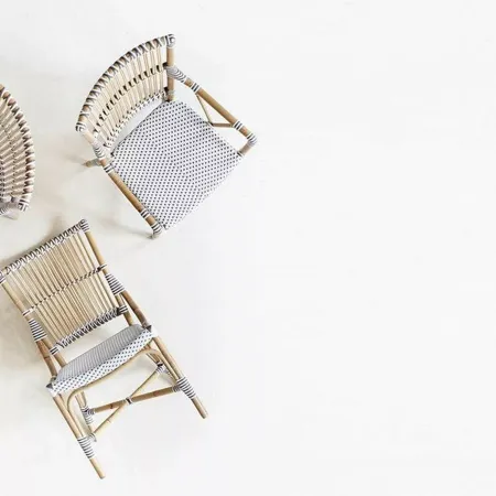 Sika Designs Monique Rattan Bistro Side Chair