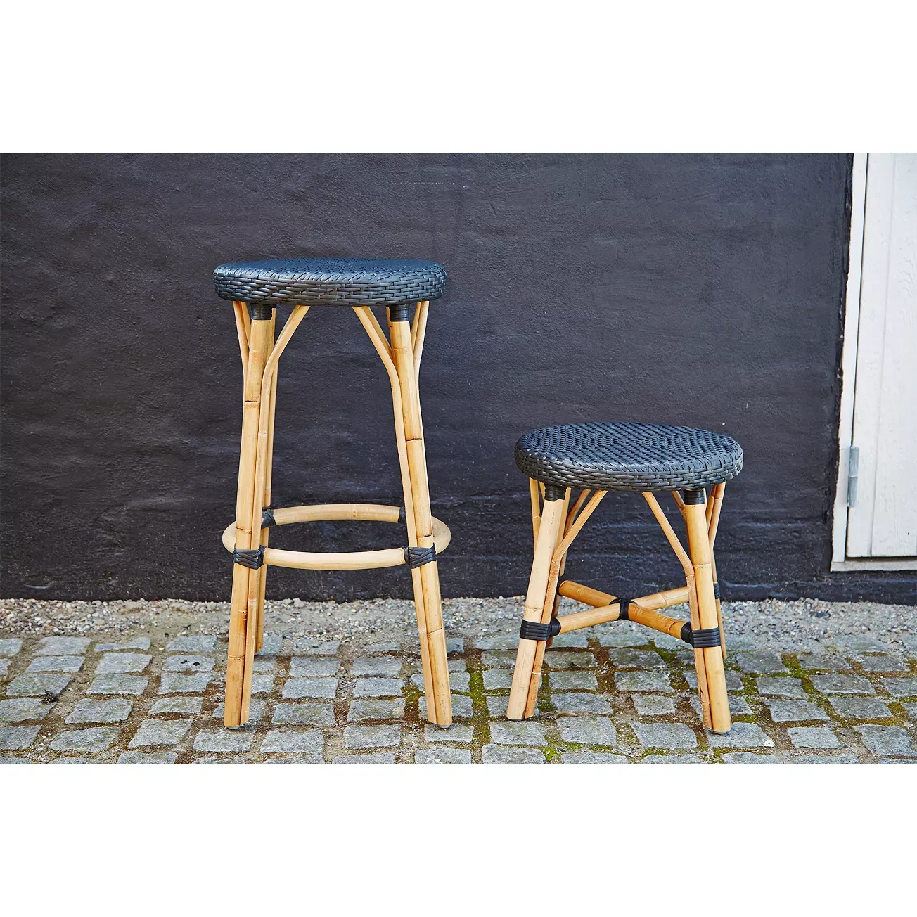 Sika Designs Simone Rattan Bistro Counter Stool