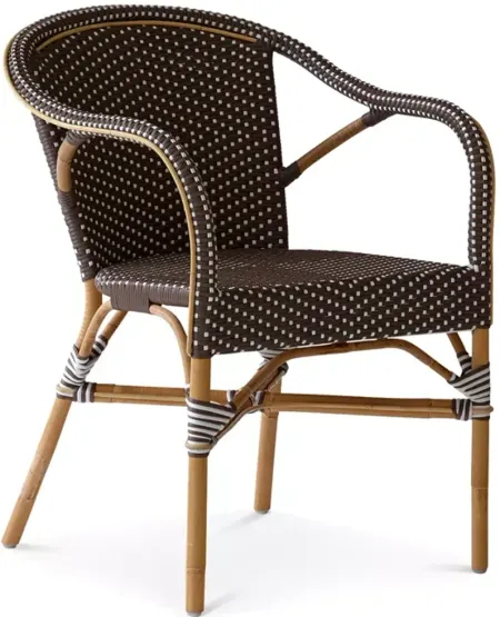 Sika Designs Madeleine Rattan Bistro Arm Chair