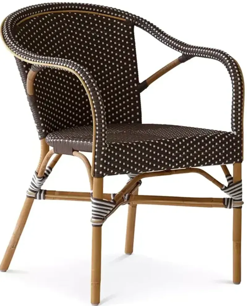 Sika Designs Madeleine Rattan Bistro Arm Chair