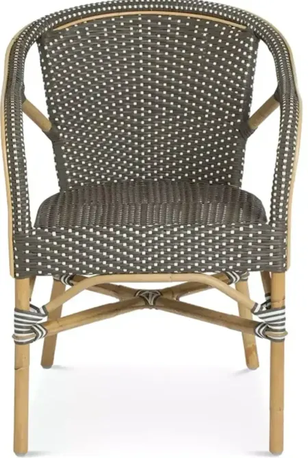Sika Designs Madeleine Rattan Bistro Arm Chair