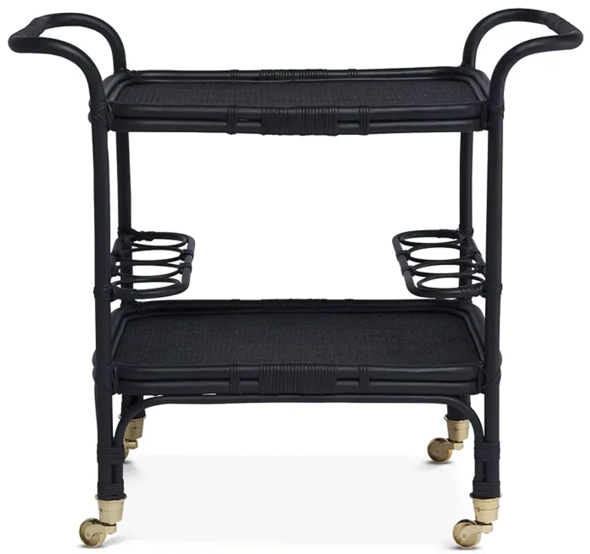 Sika Designs Carlo Rattan Bar Cart