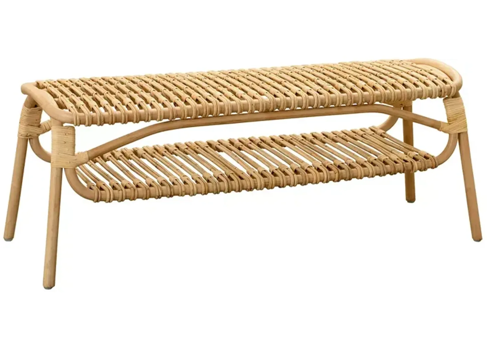 Sika Design Machiya Natural Bench by Jin Kuramoto