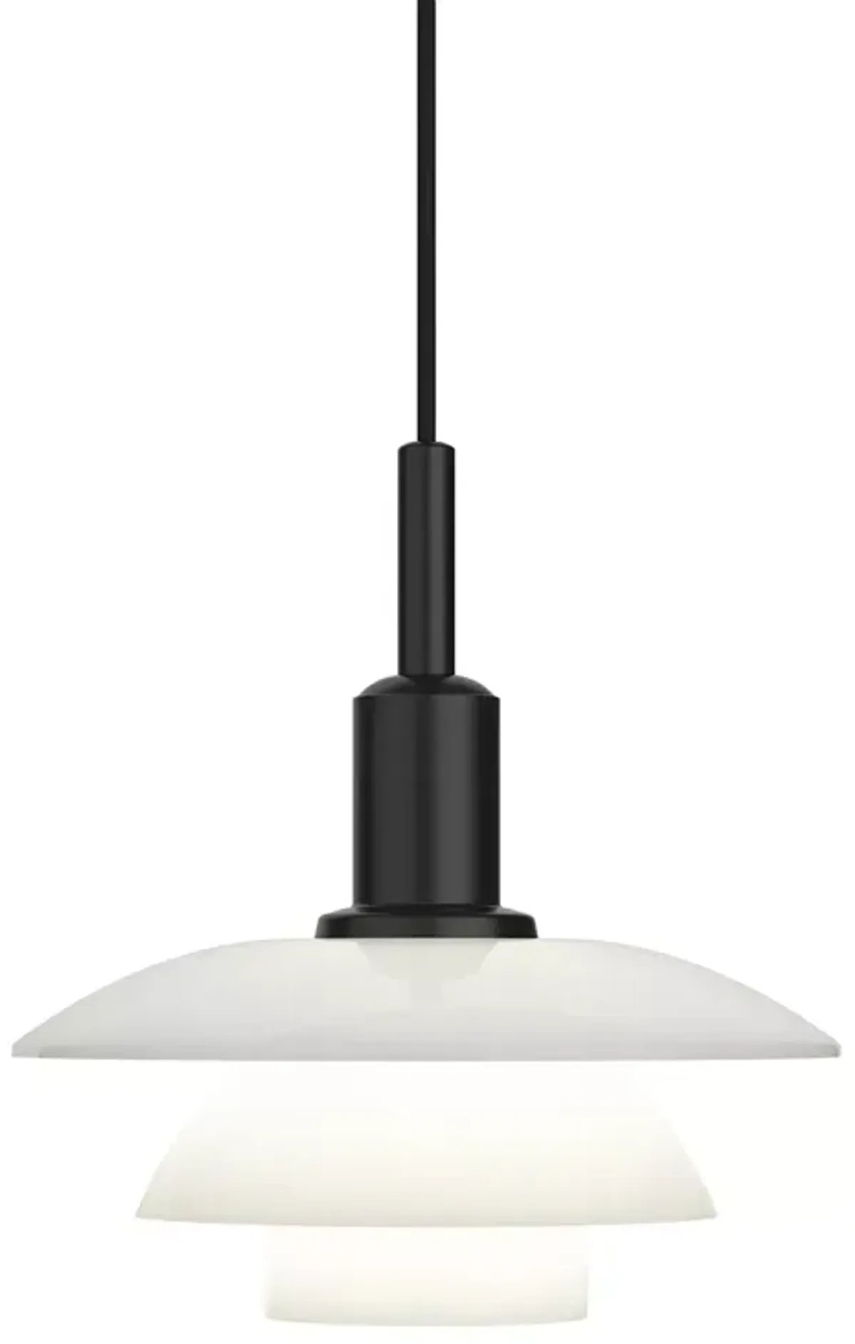 Louis Poulsen PH 3/3 Pendant White Opal Glass