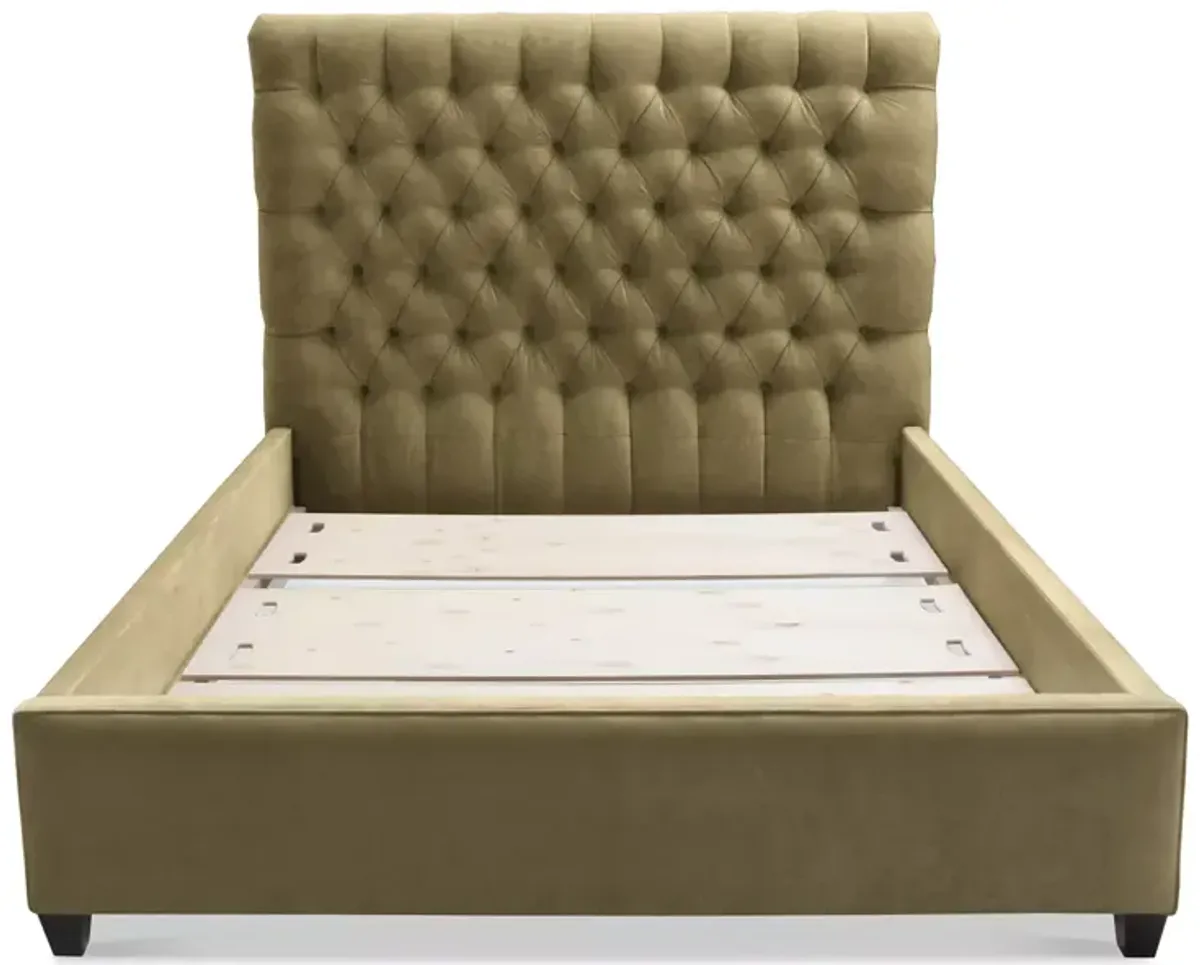 Bloomingdale's Artisan Collection Spencer Tufted Upholstery Queen Bed