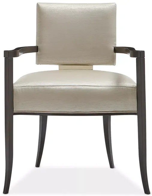 Caracole Reserved Seating Dining Arm Chair