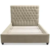 Bloomingdale's Artisan Collection Spencer Tufted Upholstery Full Bed