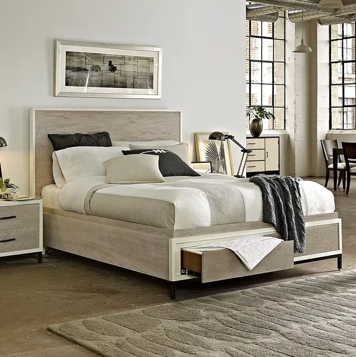 Sparrow & Wren Morgan Queen Storage Bed