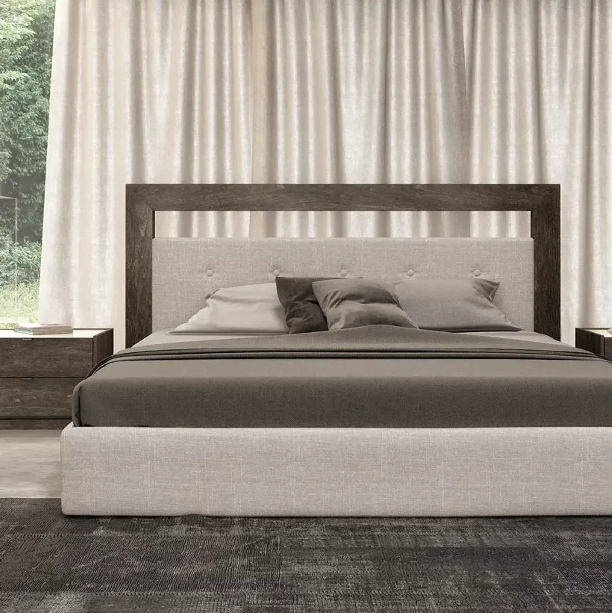 HuppÃ© Cloe Queen Bed