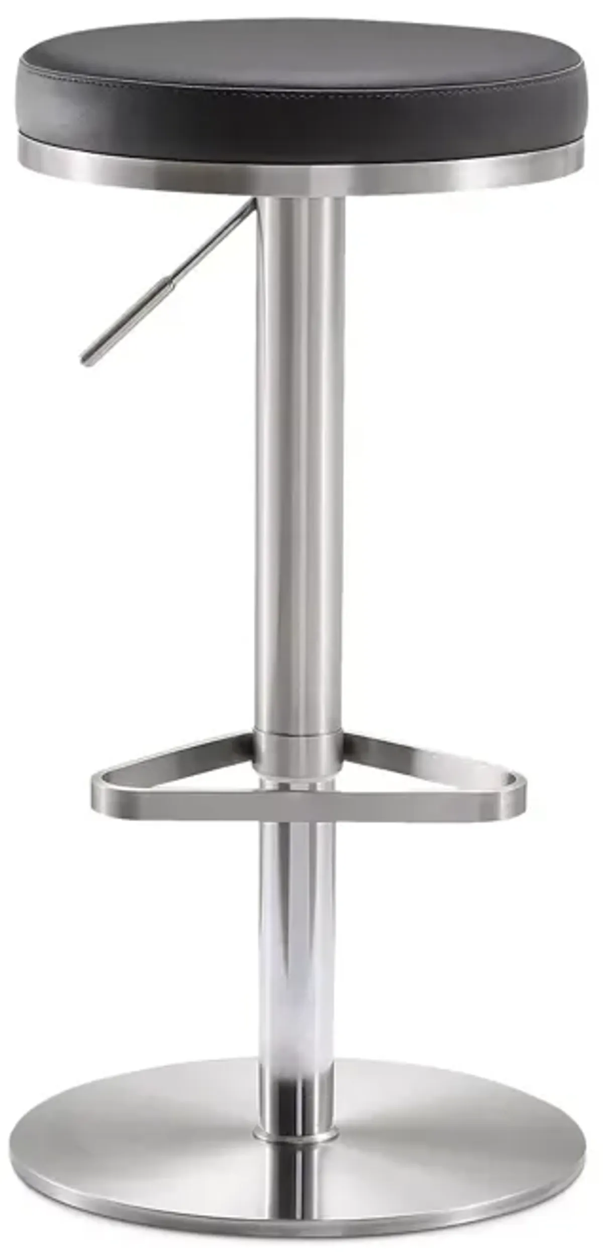 TOV Furniture Fano Stainless Steel Adjustable Barstool