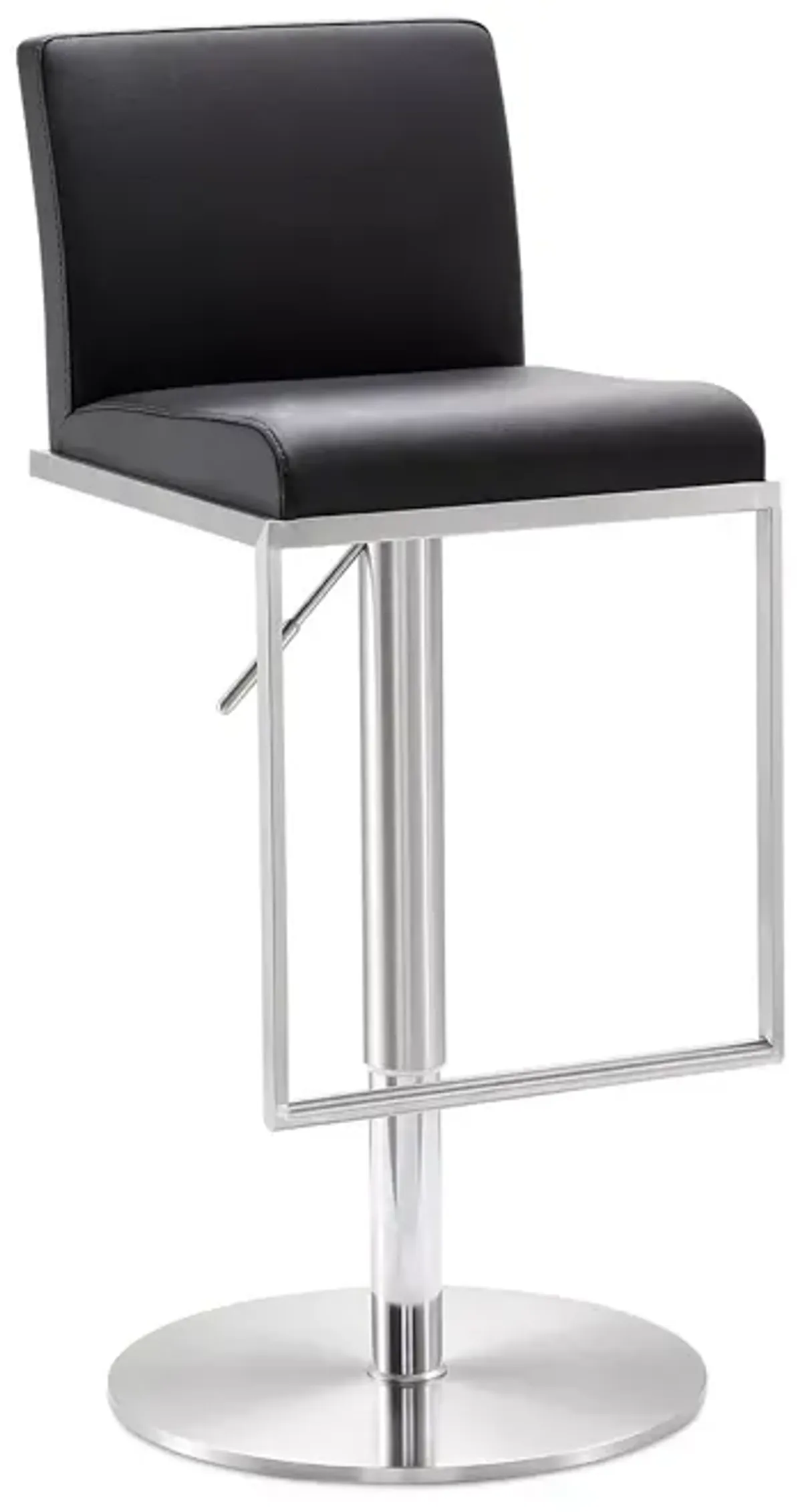 TOV Furniture Amalfi Stainless Steel Adjustable Barstool