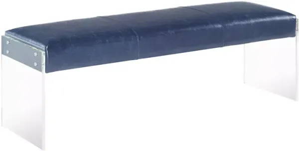 TOV Furniture Envy Acrylic Bench