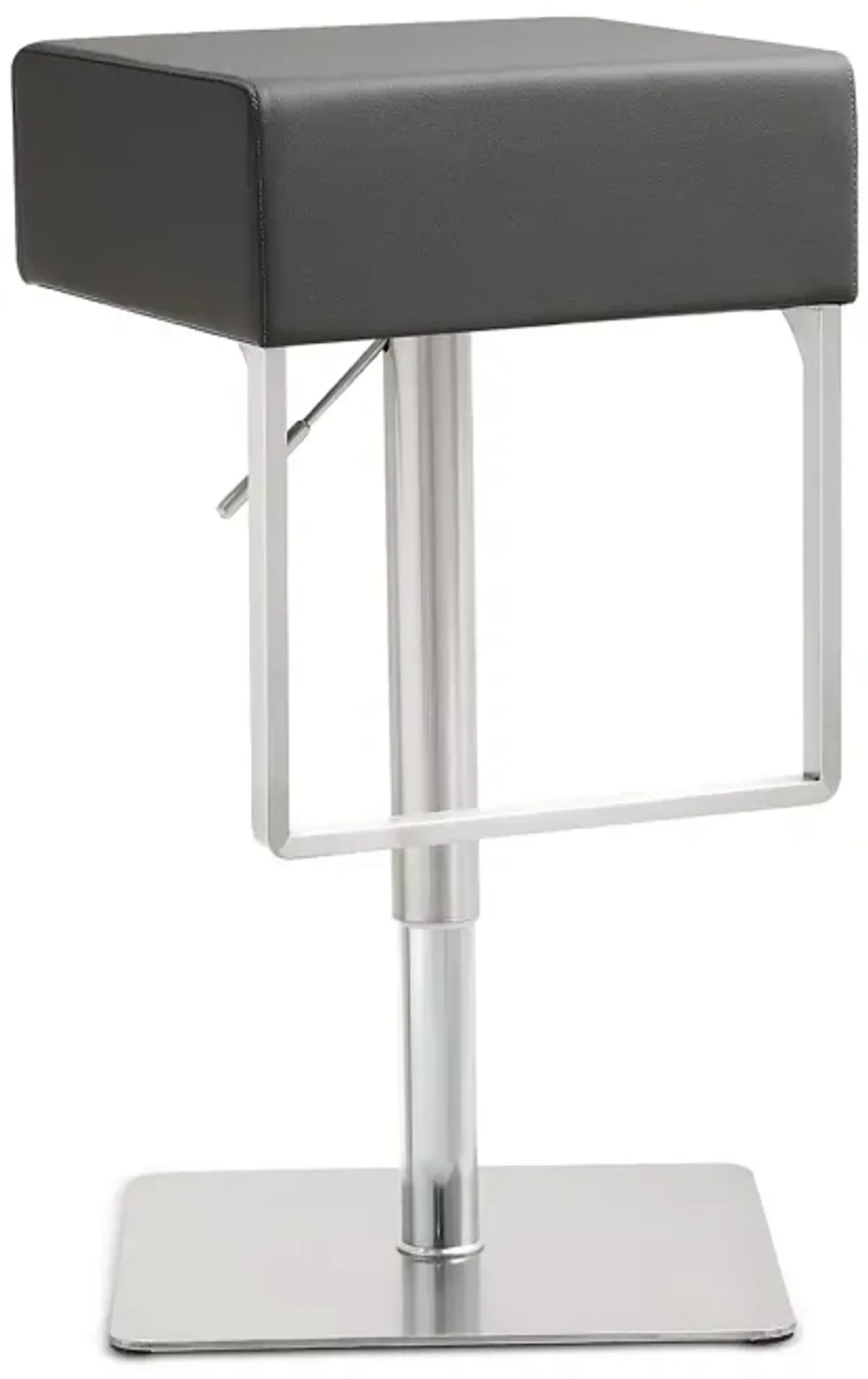 TOV Furniture Seville Stainless Adjustable Barstool