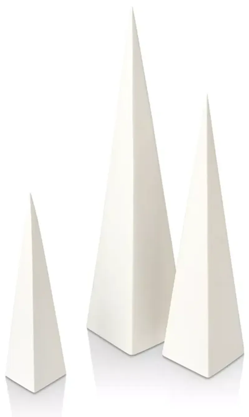 Global Views Pyramid Objects, Set of 3