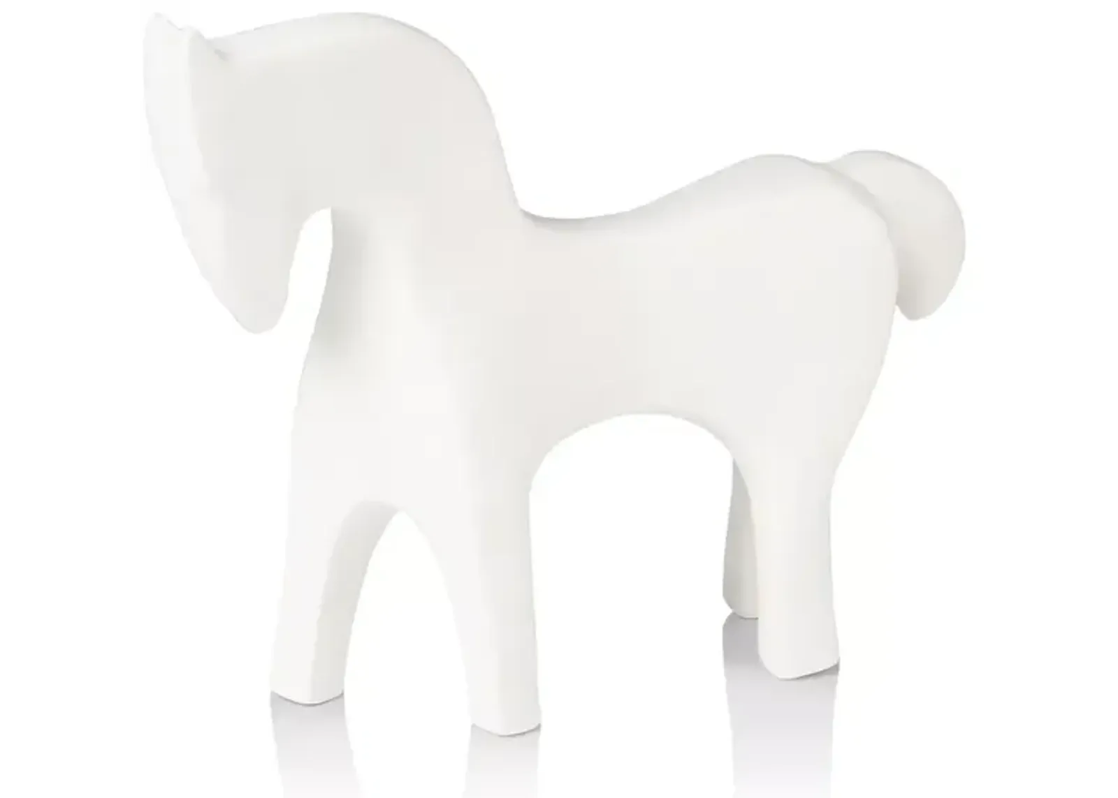 Global Views Horse Matte Object