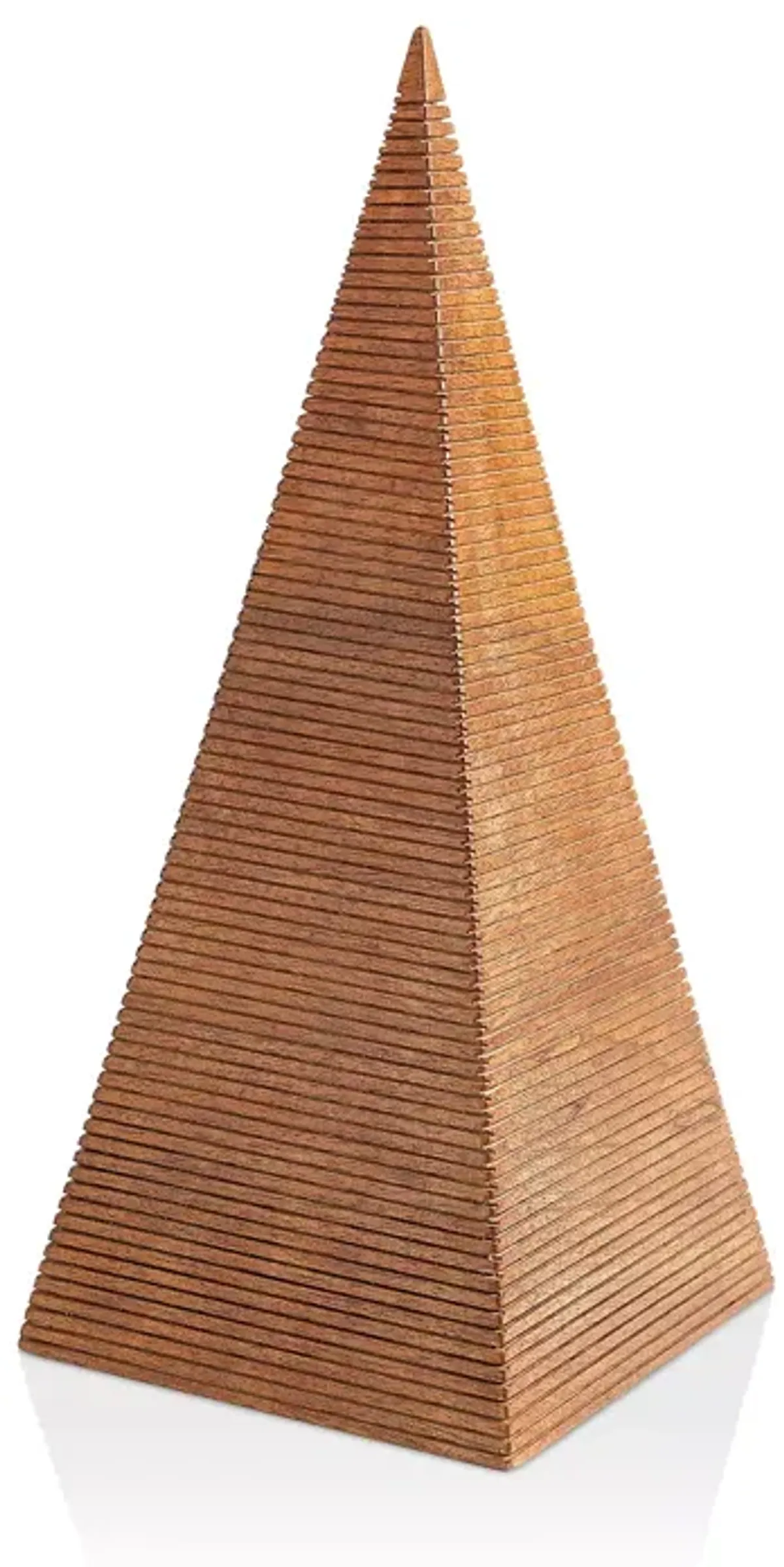 Global Views Beaumont Wooden Pyramid