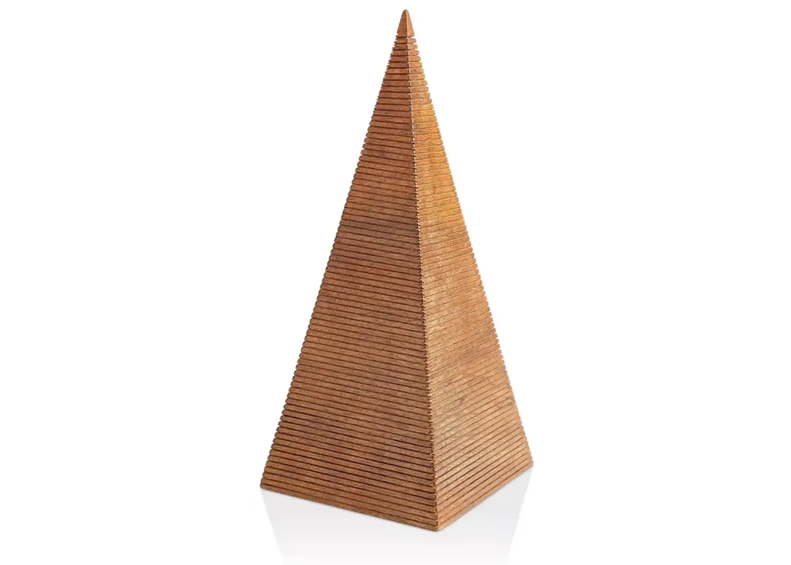 Global Views Beaumont Wooden Pyramid