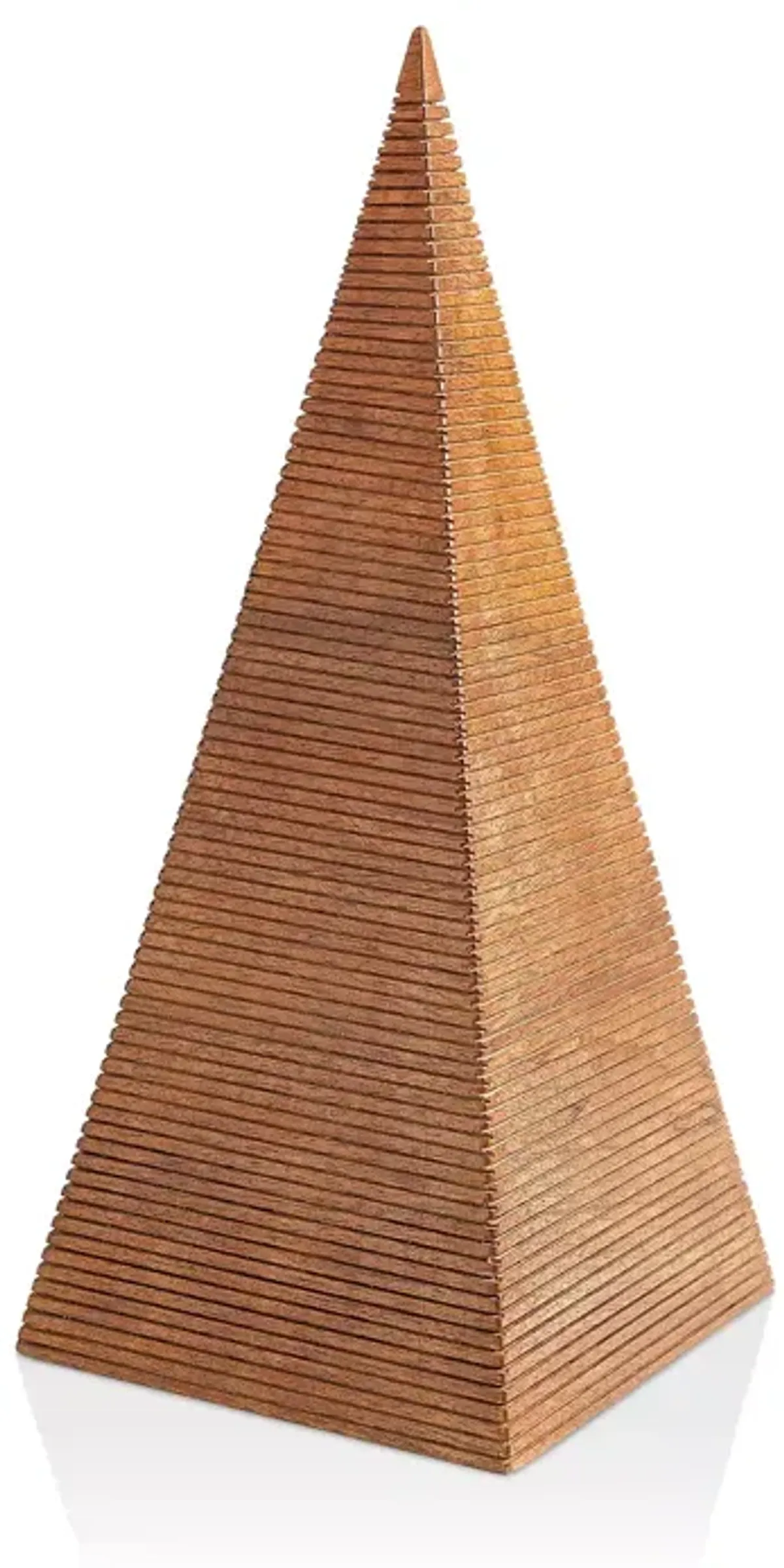 Global Views Beaumont Wooden Pyramid