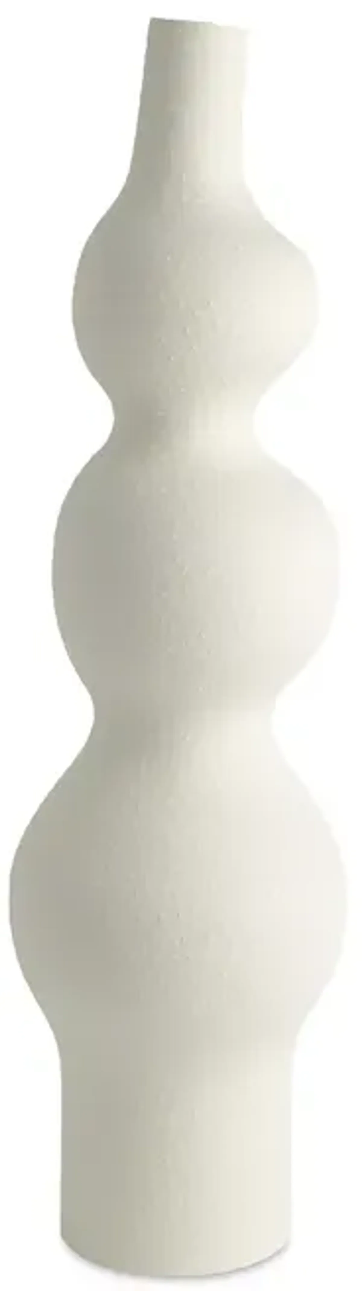 Global Views Pasteur Vase in Matte White