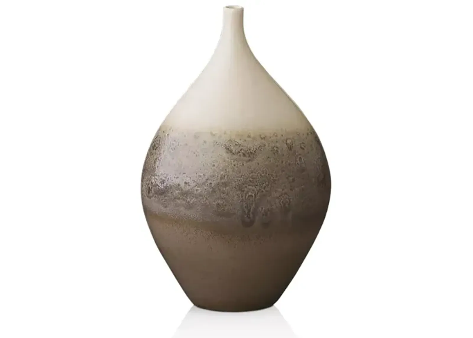 Global Views Cream Rises Small Vase