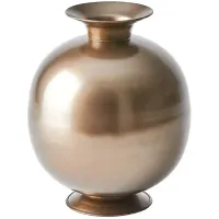Global Views Bronzino Orb Vase in Bronze, Small