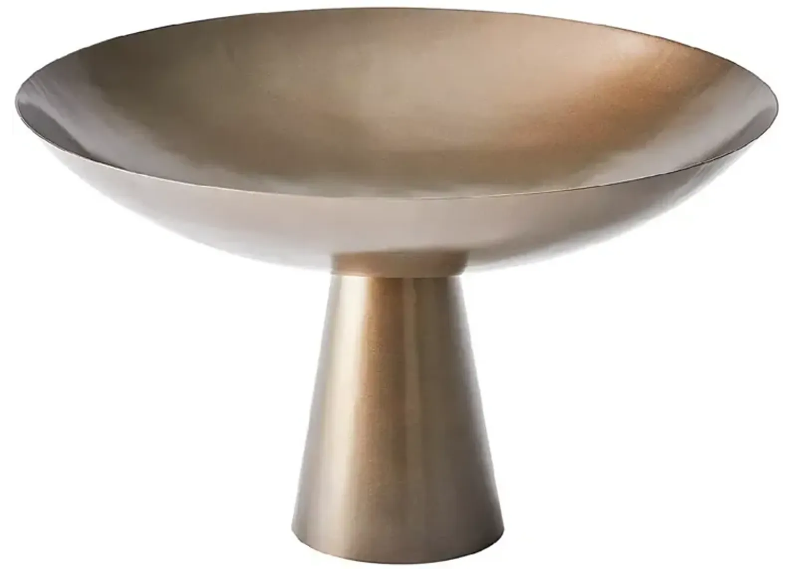 Global Views Fontana Compote Bronze, Large