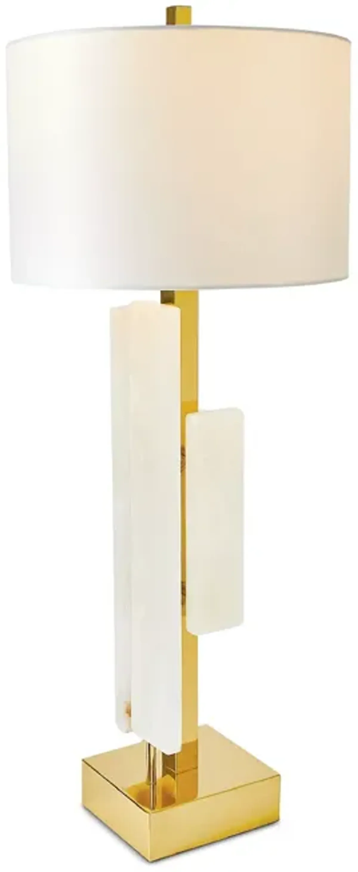 Global Views Posh Block Table Lamp