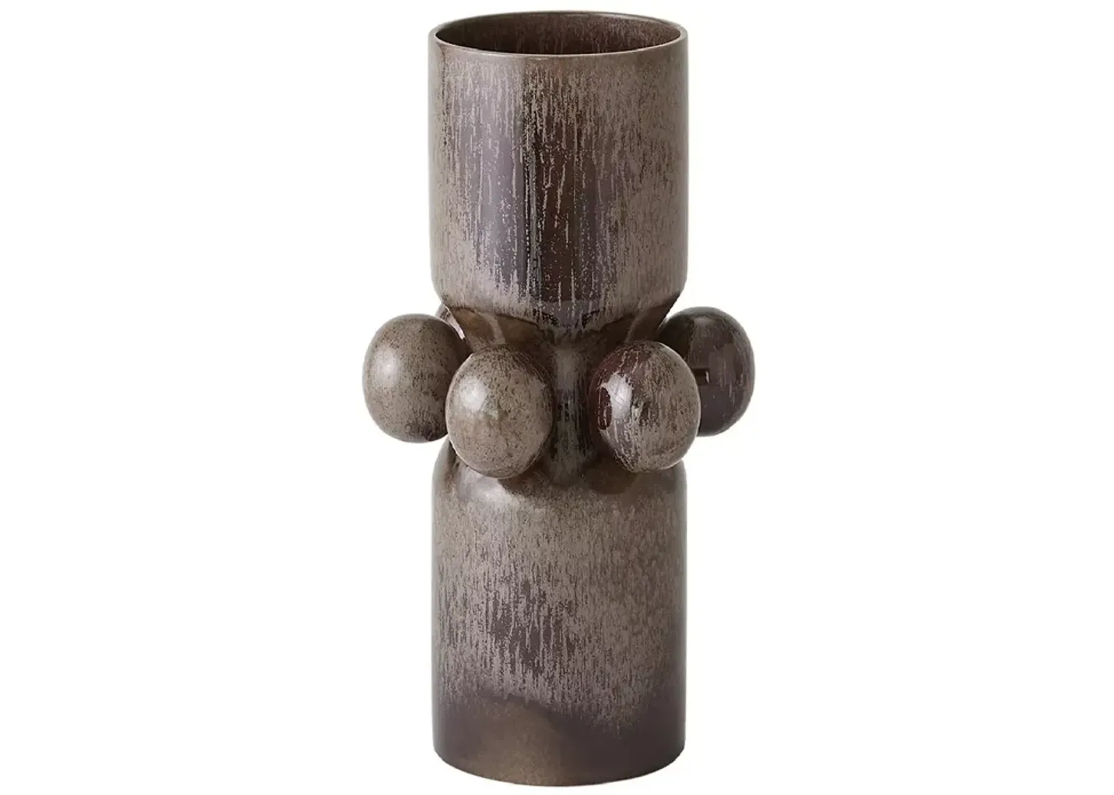 Global Views Hera Vase Reactive Bronze Small