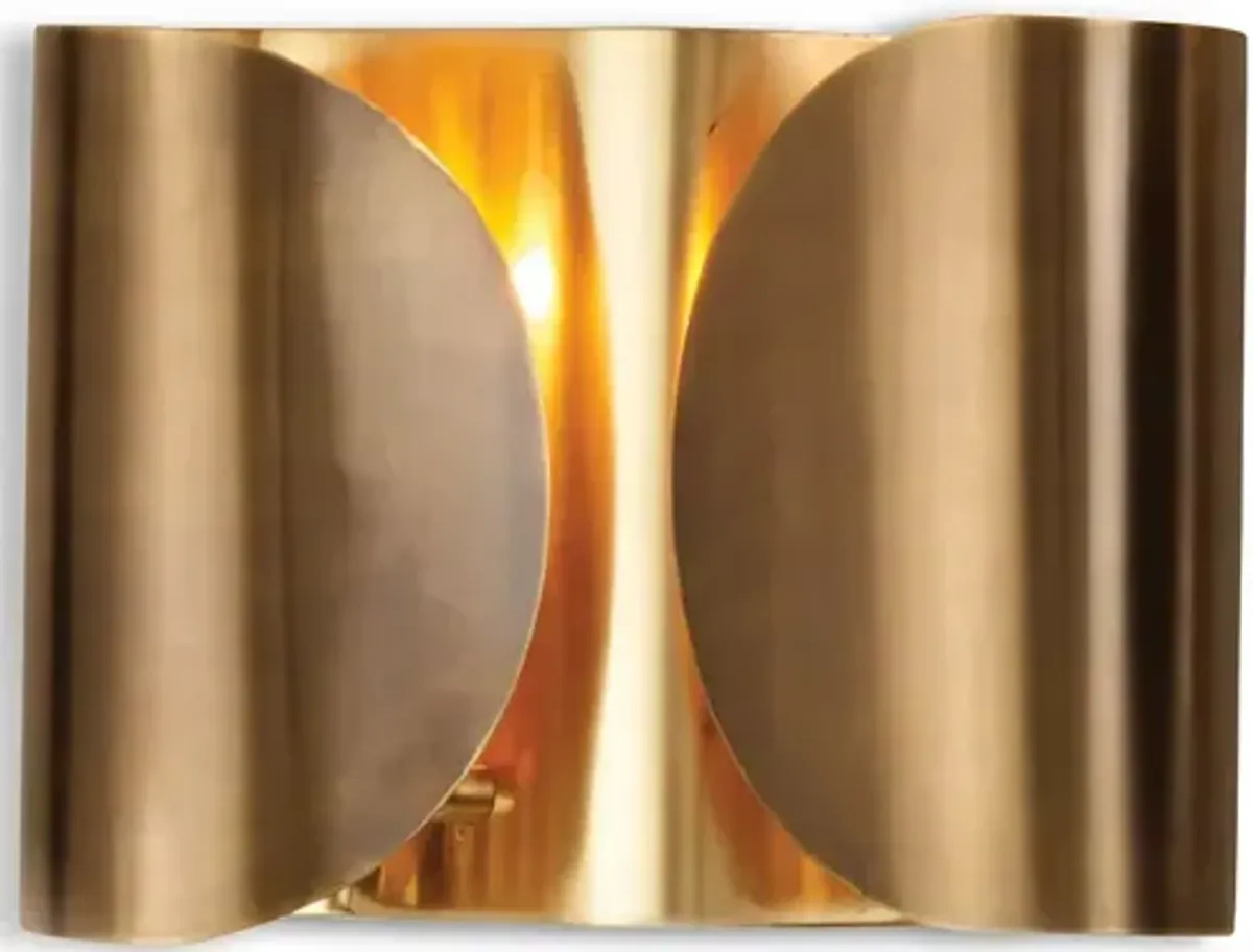 Global Views Folded Sconce