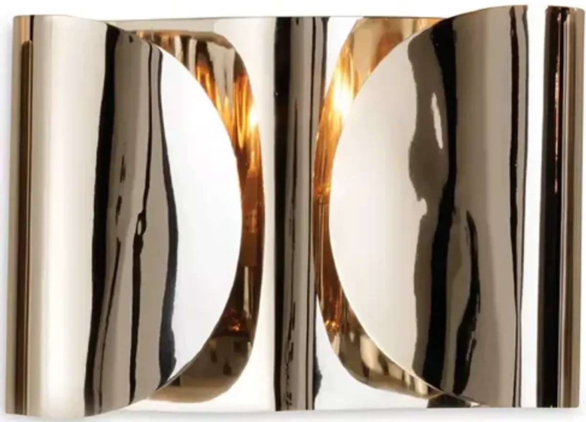 Global Views Folded Sconce
