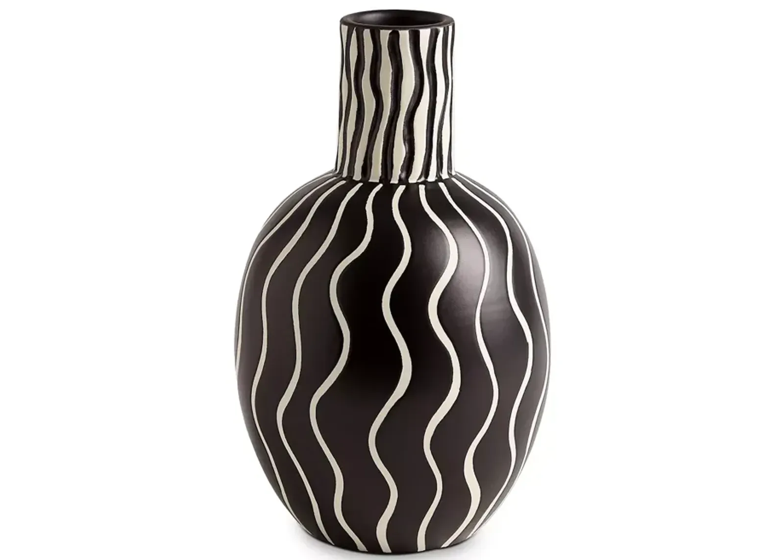 Global Views Graphic Gourd Vase