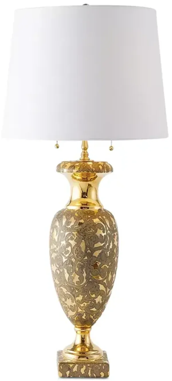 Global Views Brilliant Lamp, Gold