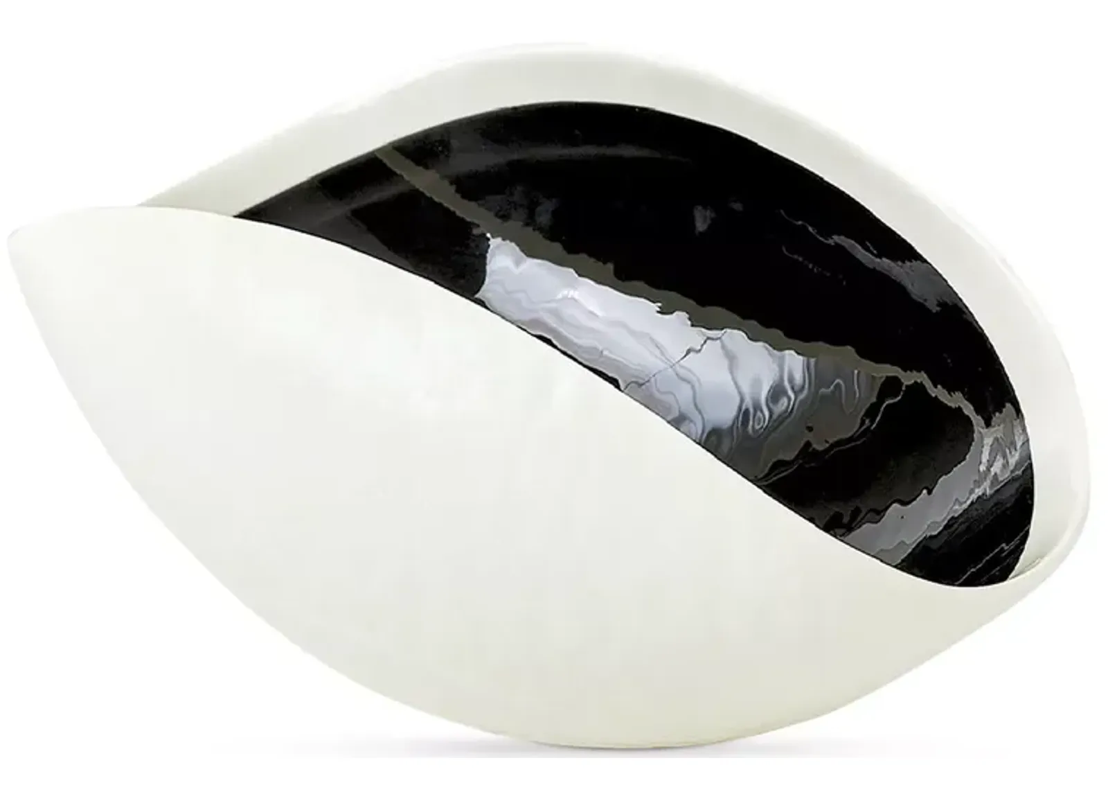 Global Views Ebony & Ivory Bowl, Small