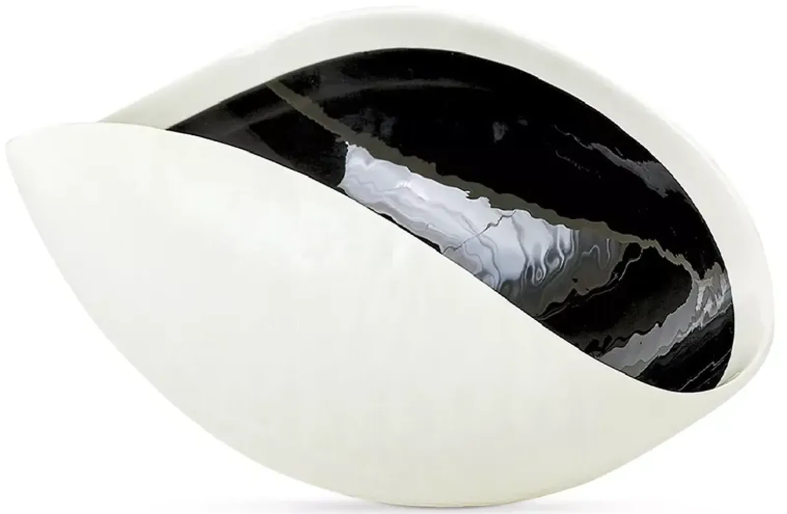 Global Views Ebony & Ivory Bowl, Small