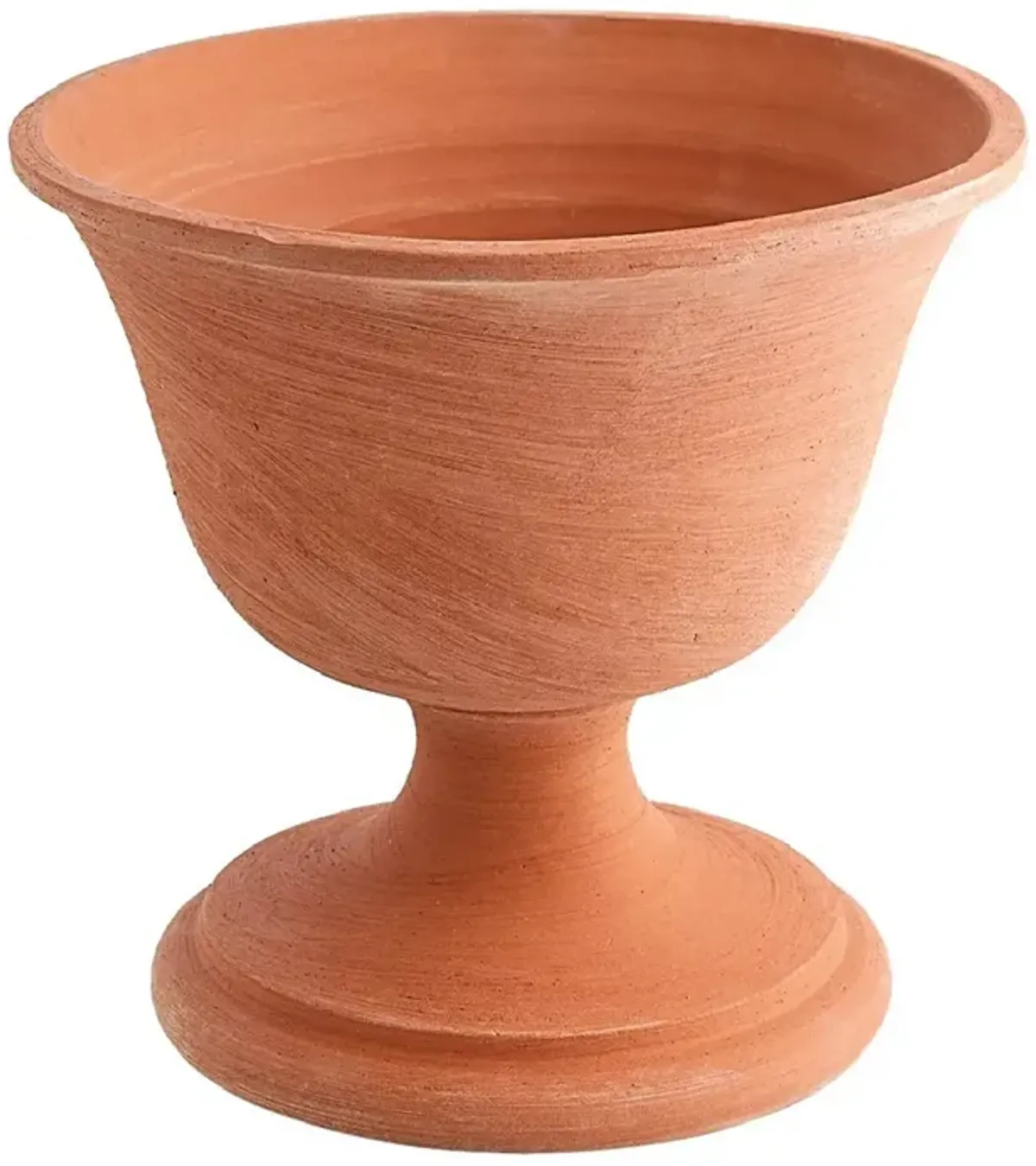 Global Views Villa Chalice Compote Terracotta, Large