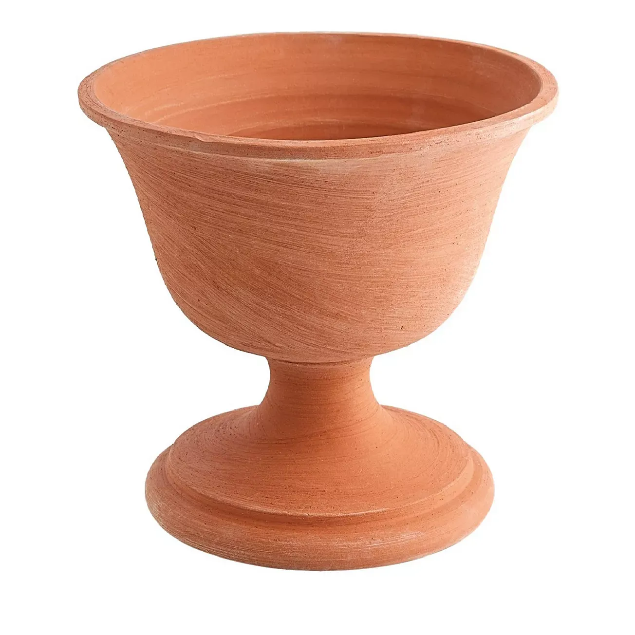 Global Views Villa Chalice Compote Terracotta, Large