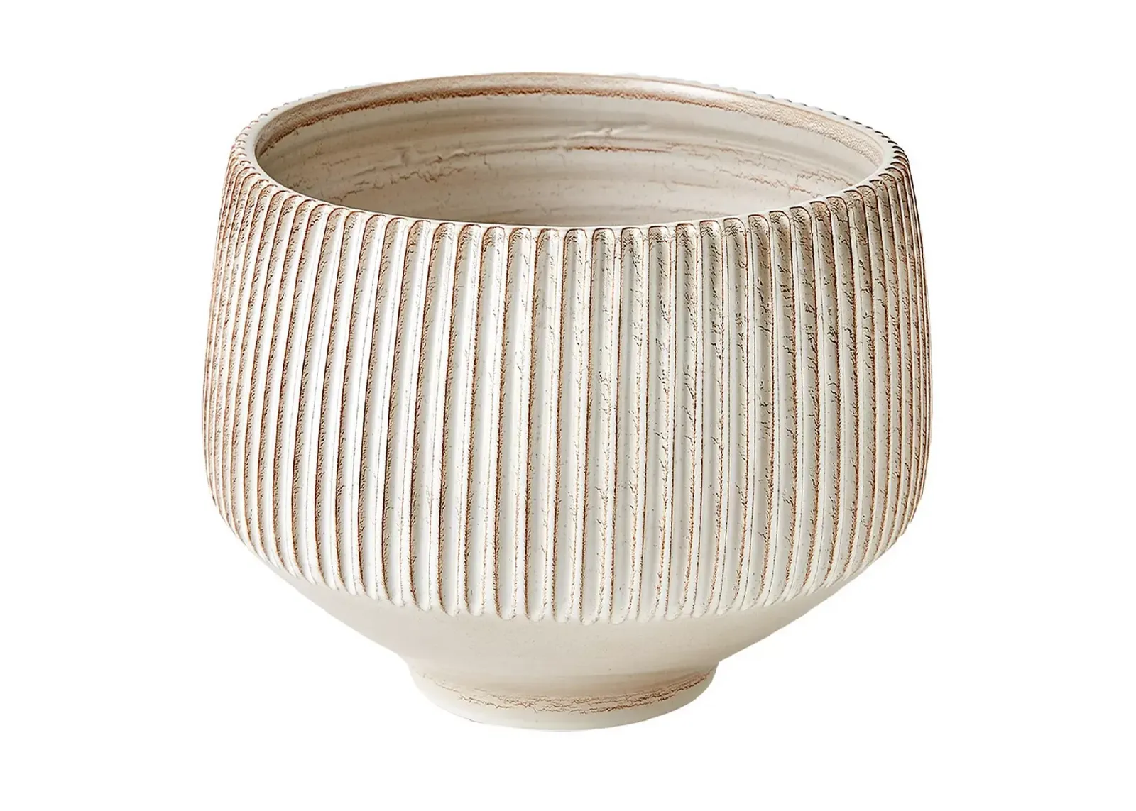 Global Views Vertical Ribbed Bowl