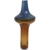 Global Views Cobalt  Amber Vase, Small