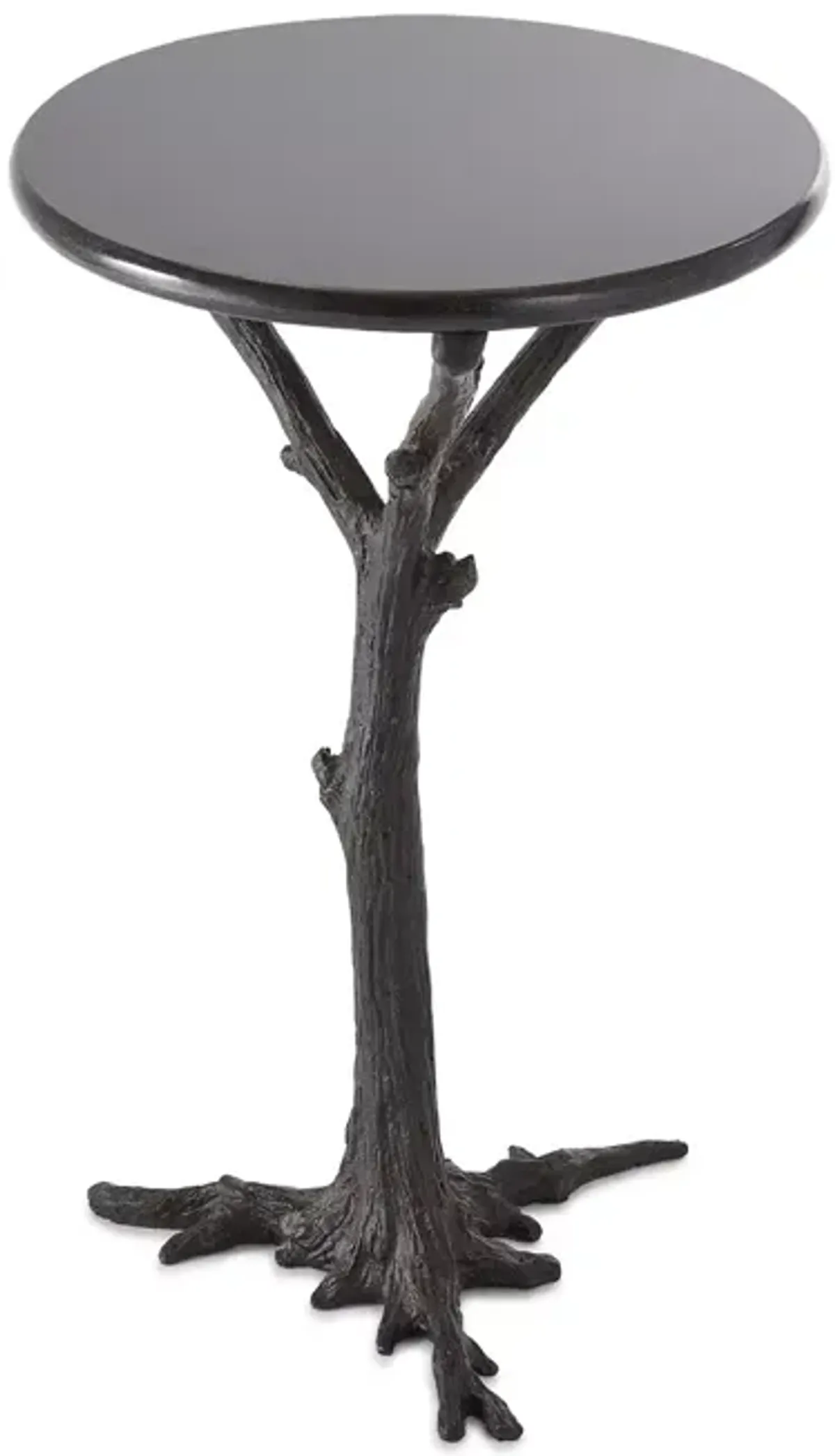 Global Views Faux Bois Side Table