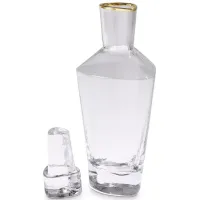 Global Views Hammered Decanter