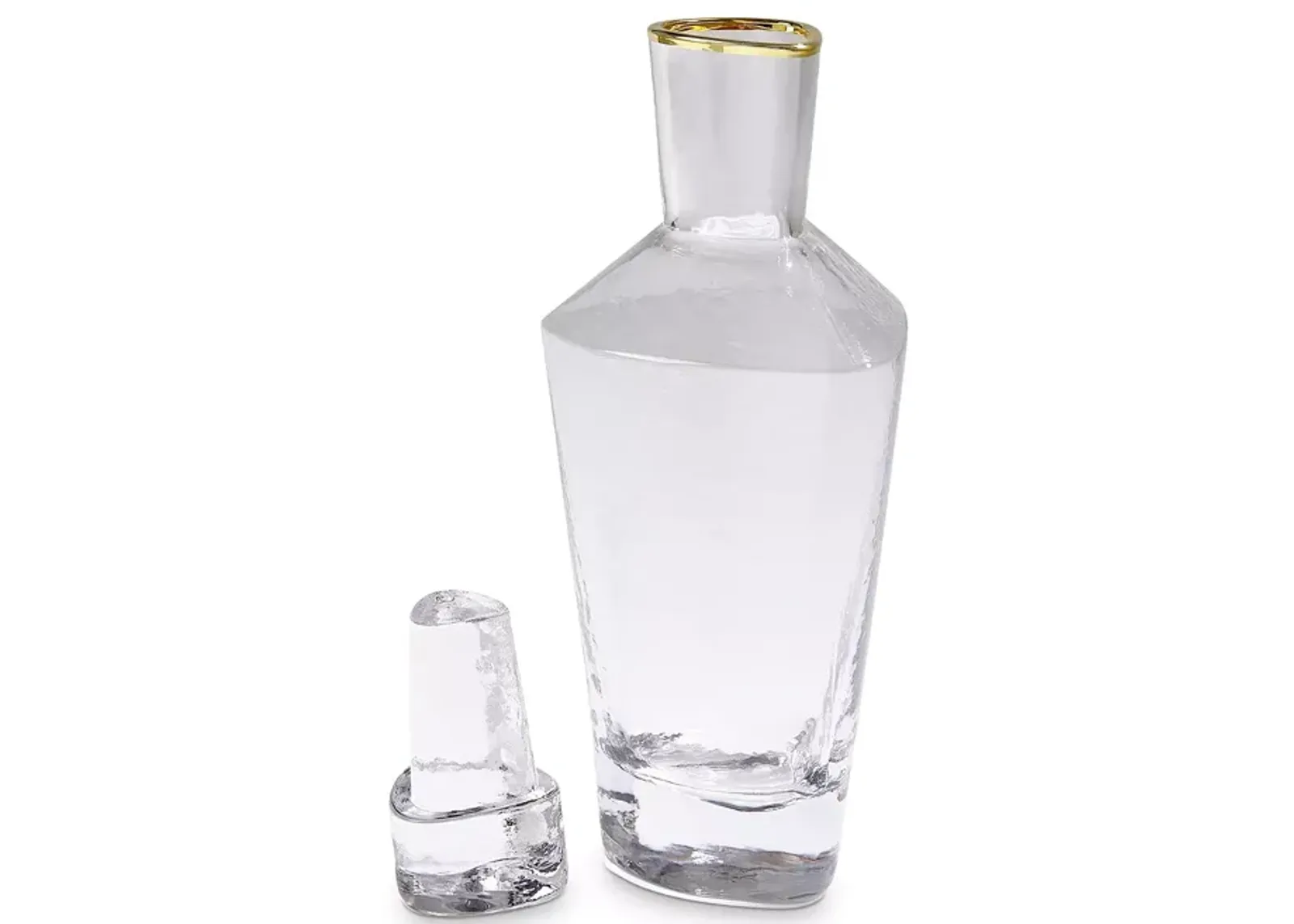 Global Views Hammered Decanter