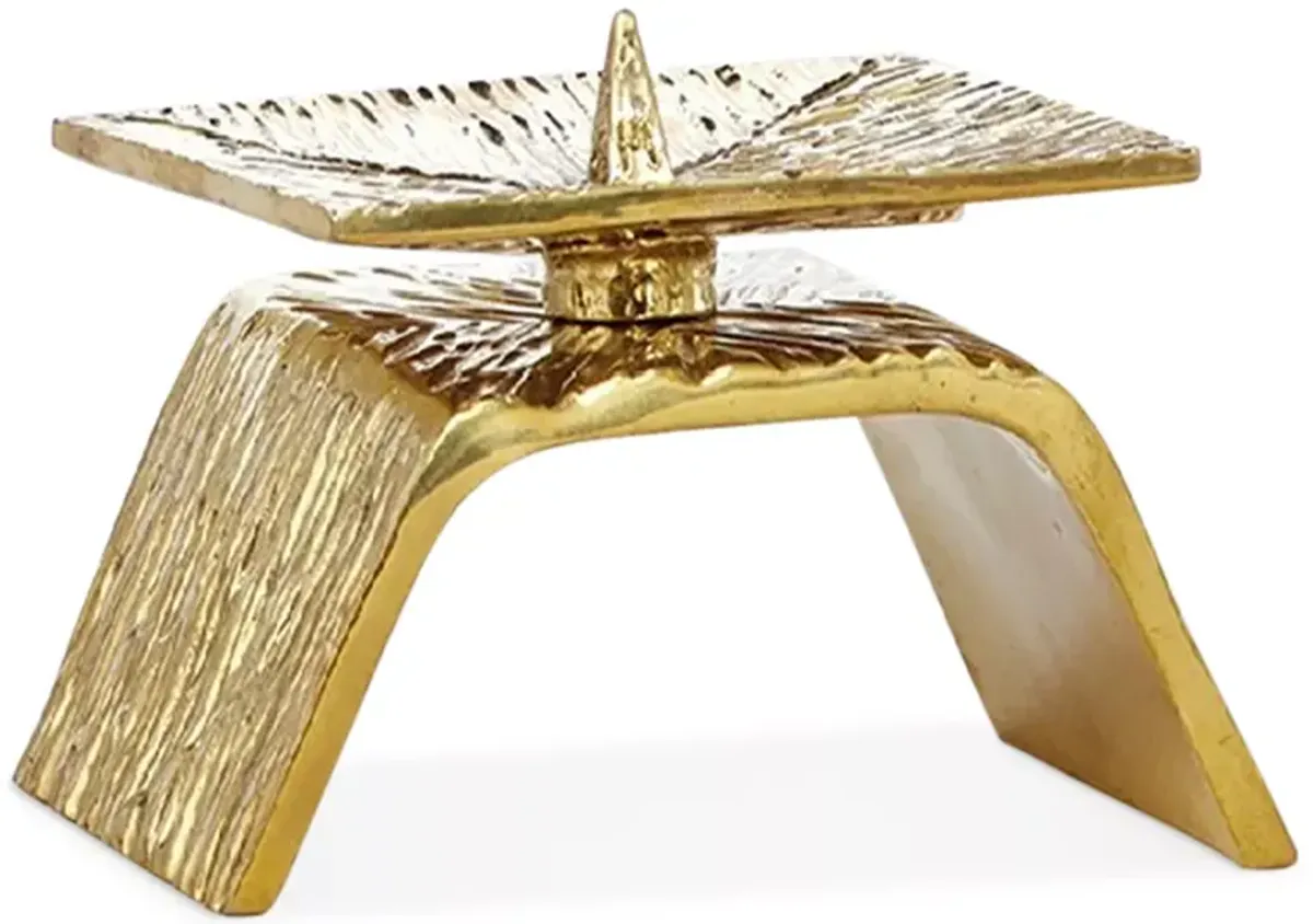 Global Views Brass Candleholder