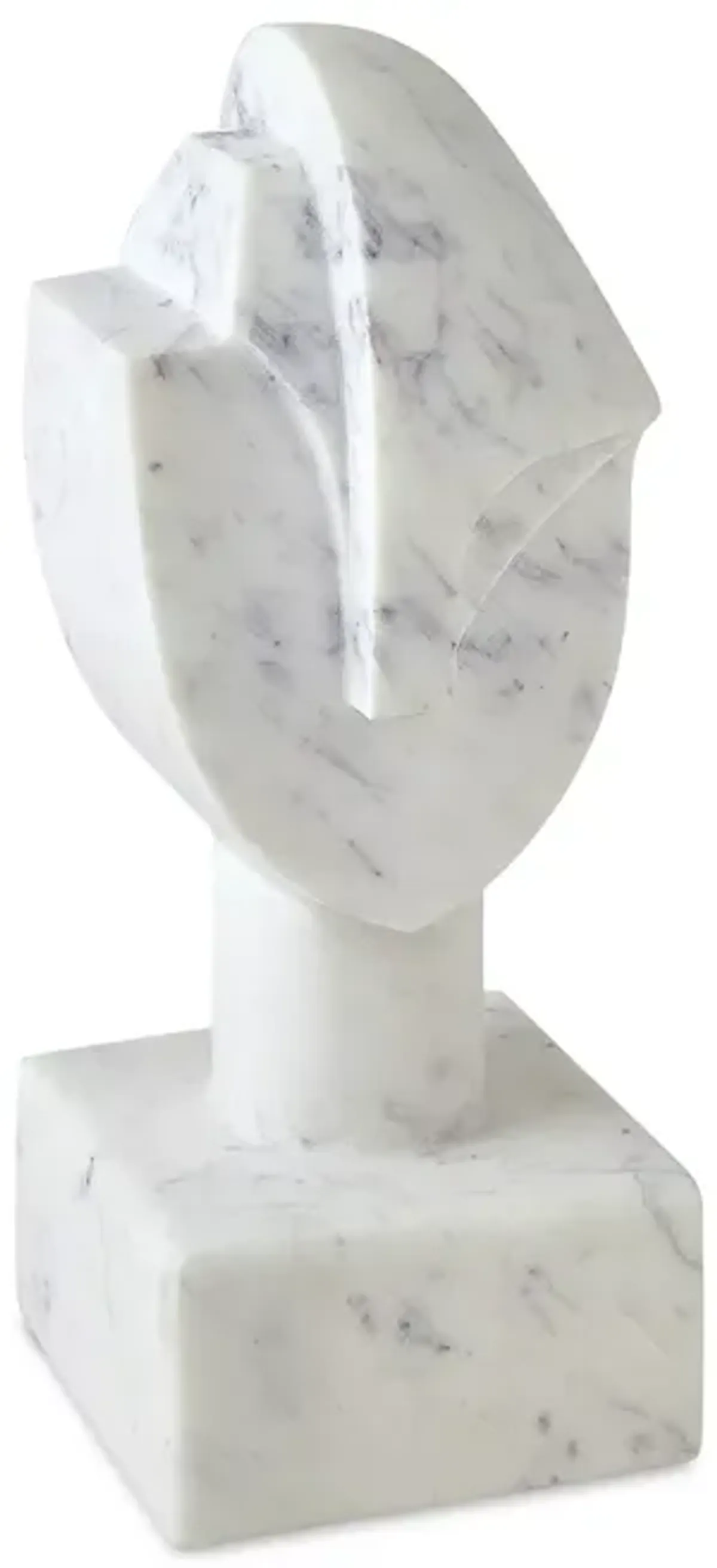 Global Views Mod Marble Portrait Bust