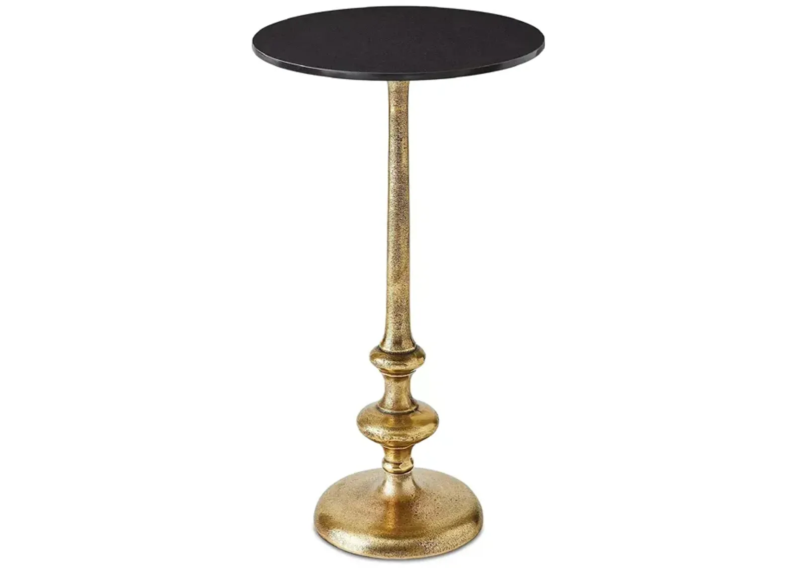 Global Views Turned Table in Brass