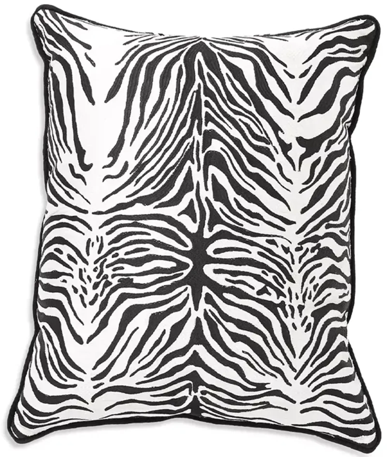 Global Views Zebra Decorative Pillow, 20" x 20"